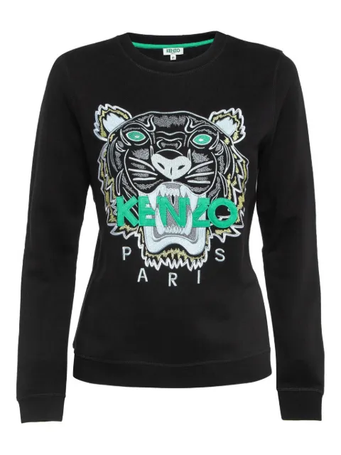 Kenzo Pre-Owned logo-embroidered sweatshirt
