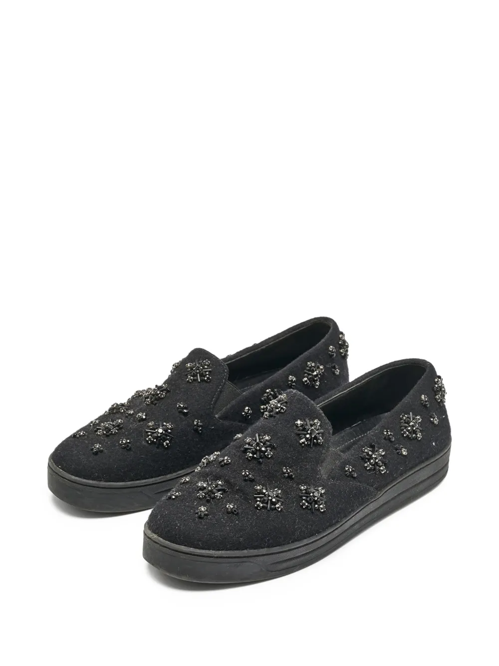 Prada Pre-Owned crystal-embellished sneakers | Image 2