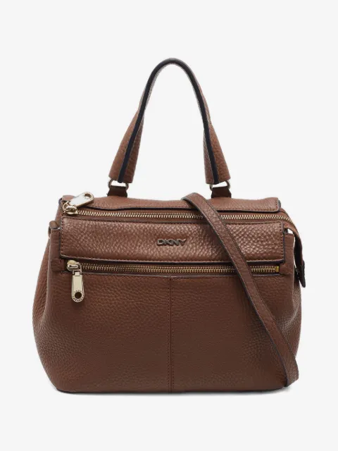 DKNY Vintage leather satchel bag