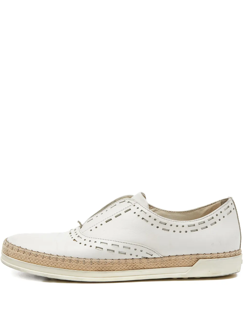 Pre-owned Tod's Vintage Leather Brogue Shoes