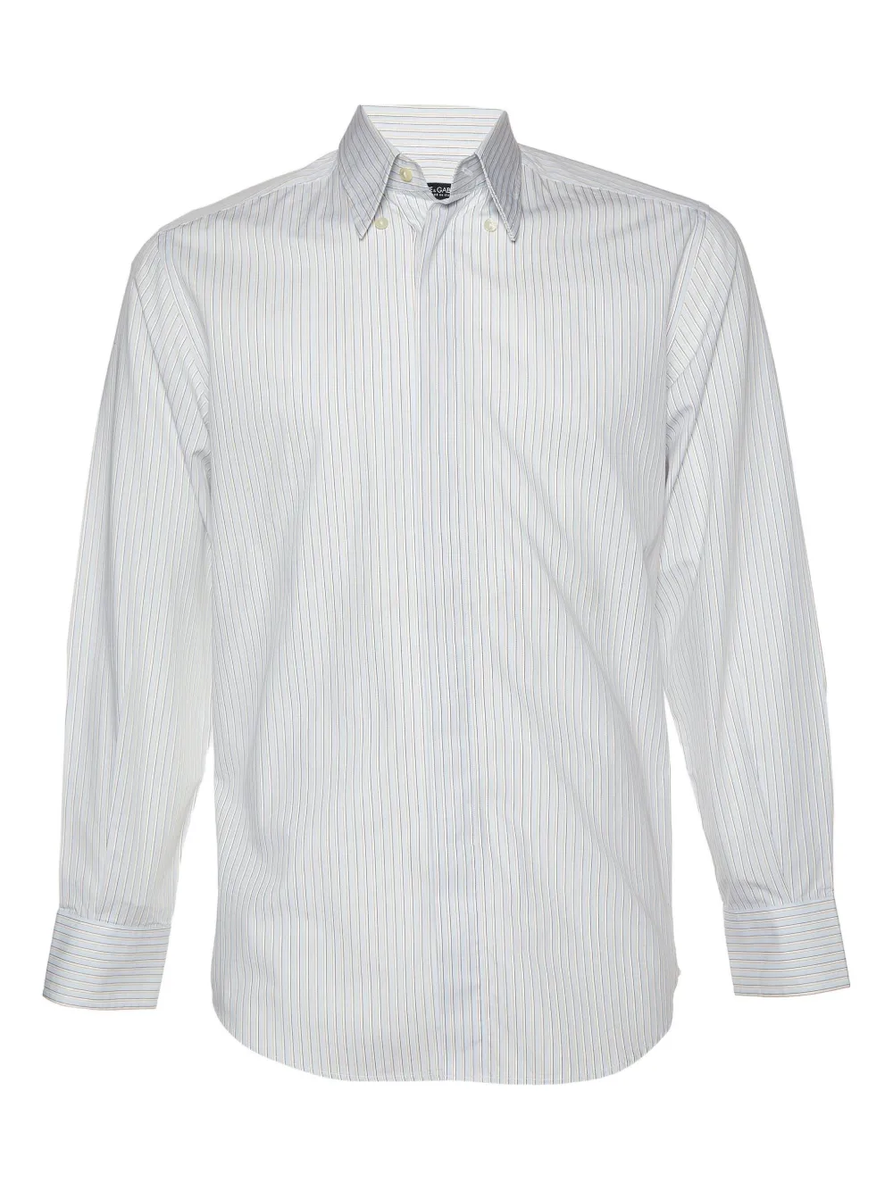 Dolce & Gabbana Pre-Owned striped cotton shirt | Blue | Image 1