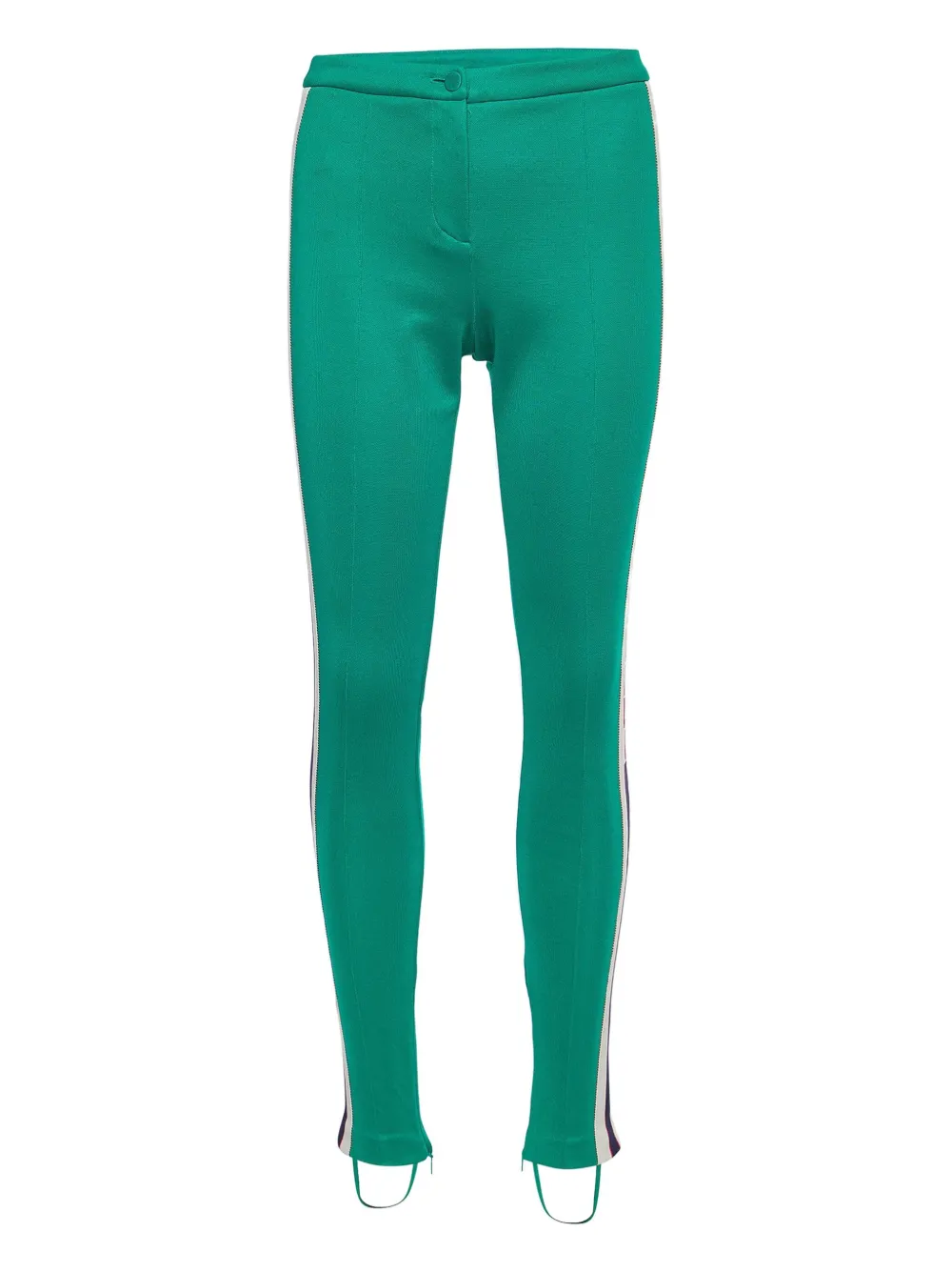 Gucci Pre-Owned side-stripe leggings | Green | Image 1