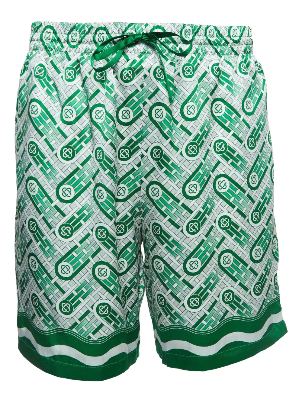 Casablanca geometric patterned swim shorts | Green | Image 1