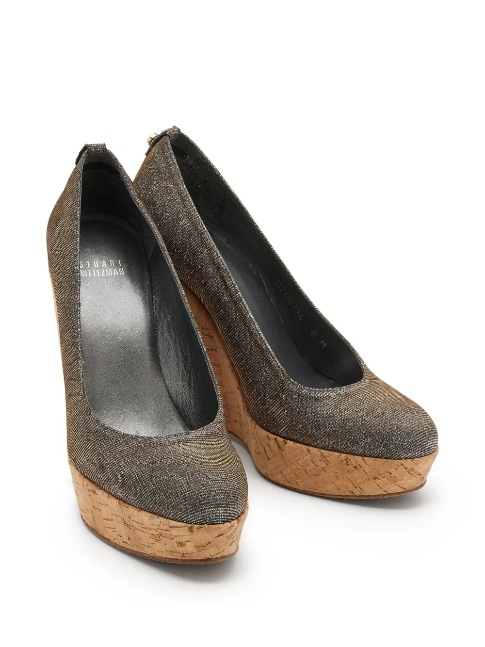 Stuart Weitzman 130mm lurex pumps | Shoes | Image 2