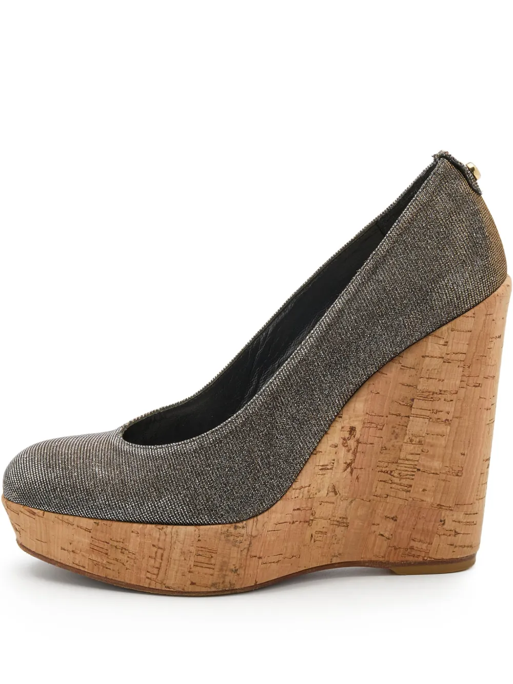 Stuart Weitzman 130mm lurex pumps | Silver | Image 1