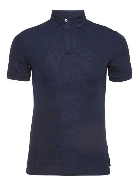 Emporio Armani Pre-Owned textured polo shirt