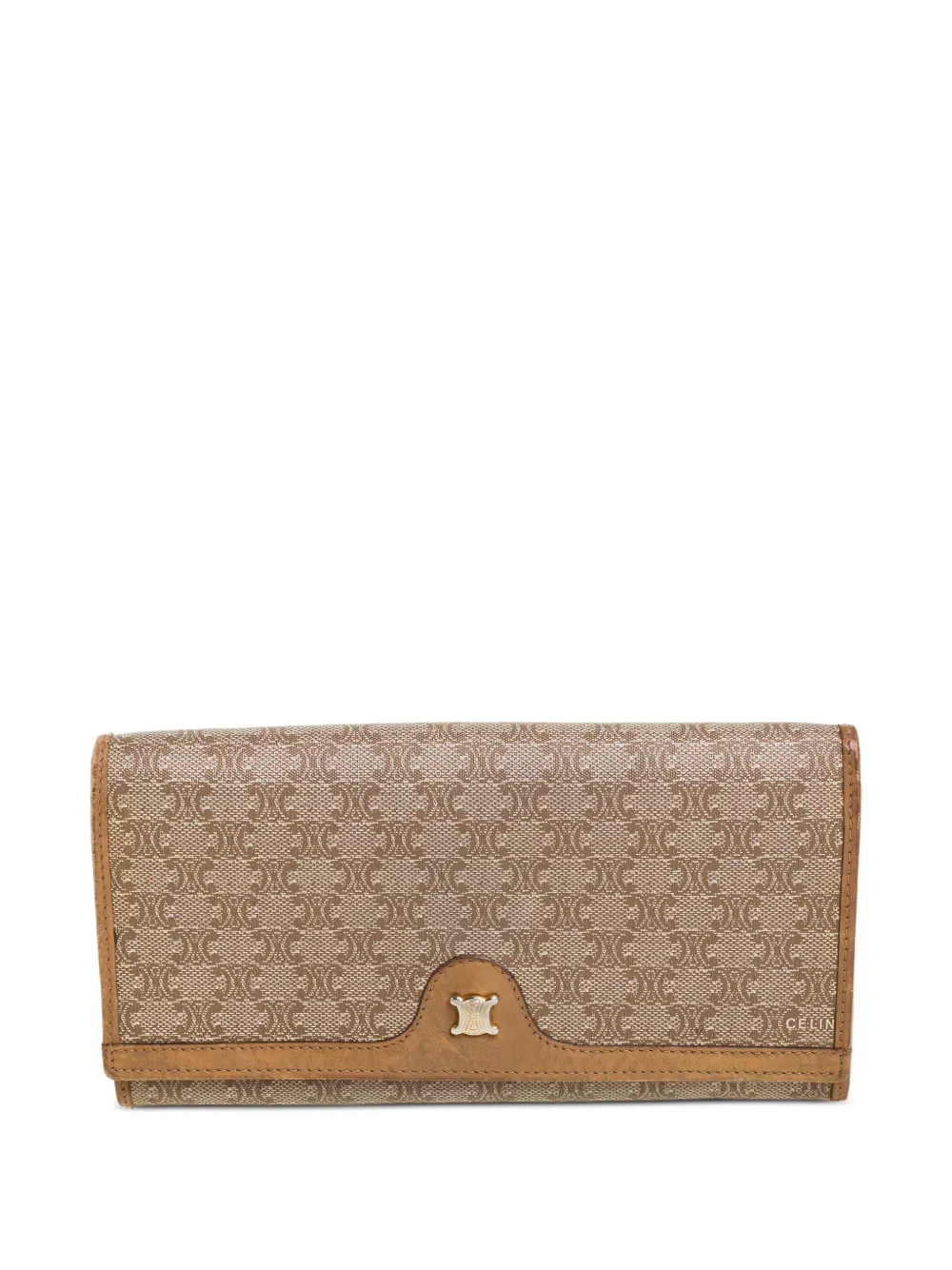 Céline Pre-Owned cartera con motivo Macadam | neutro | Image 1