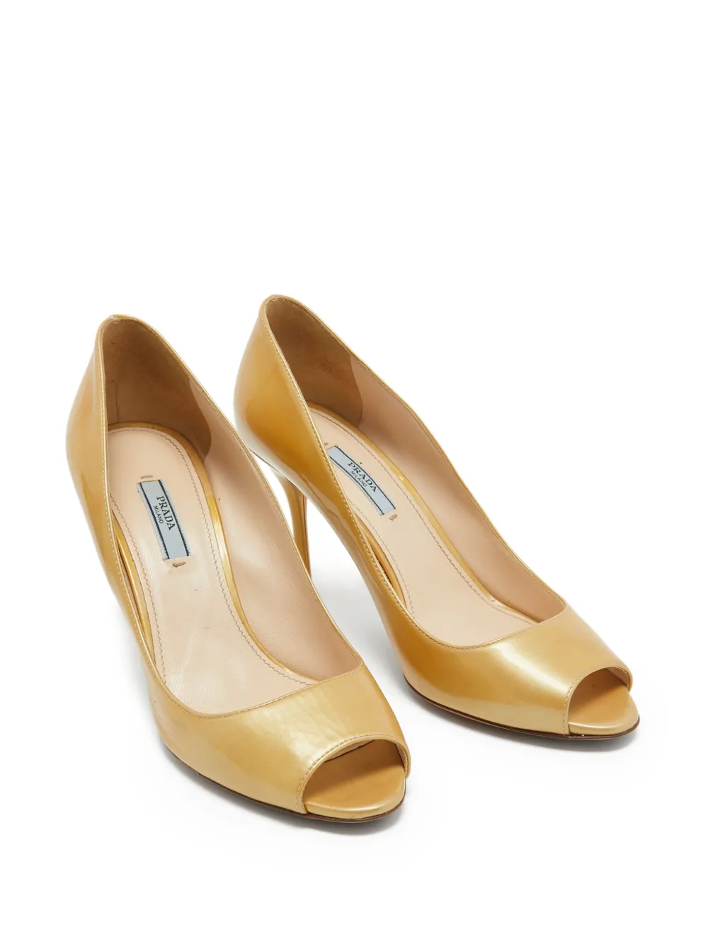 Prada Pre-Owned 90mm patent pumps | Image 2