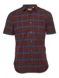 Burberry Pre-Owned plaid cotton shirt - Red