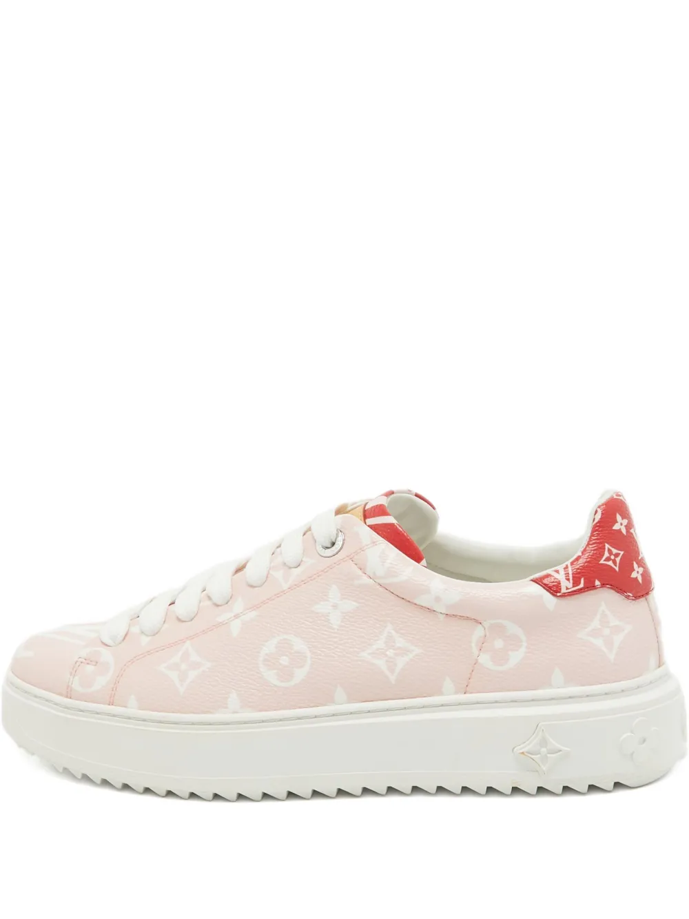 Pre-owned Louis Vuitton Monogram-pattern Sneakers