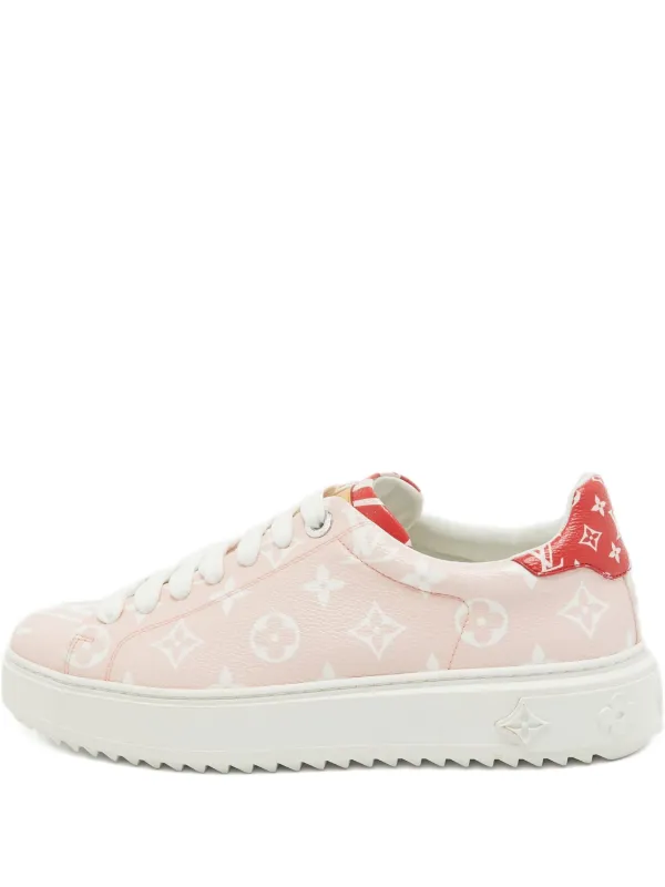 Louis Vuitton Pre-Owned モノグラム スニーカー | ピンク | FARFETCH JP