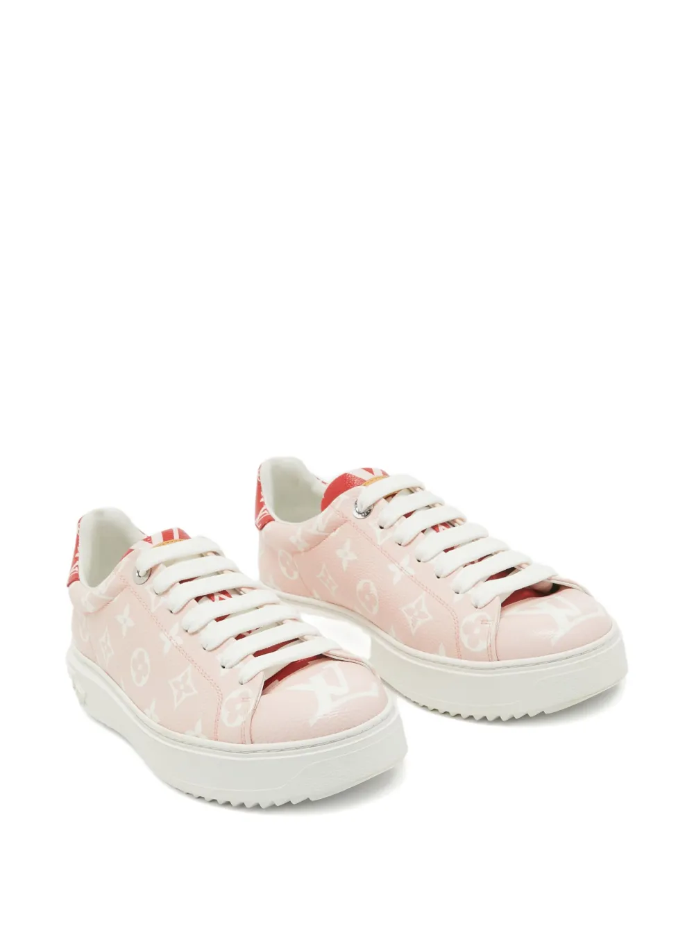 Pre-owned Louis Vuitton Monogram-pattern Sneakers