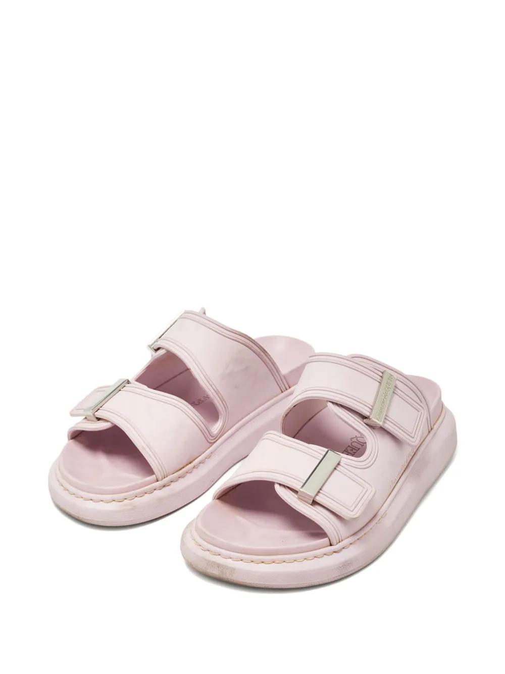 Alexander McQueen Pre-Owned 2024 Hybrid slippers - Roze
