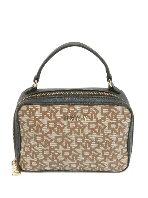 DKNY monogram-pattern tote bag 
