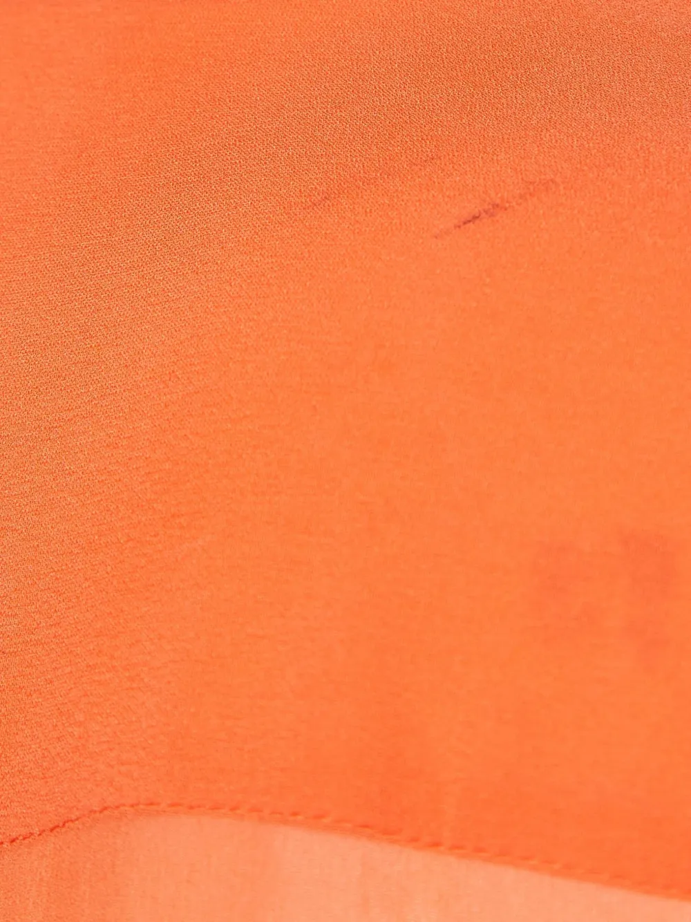 Pre-owned Roberto Cavalli Vintage  Silk Blouse In Orange