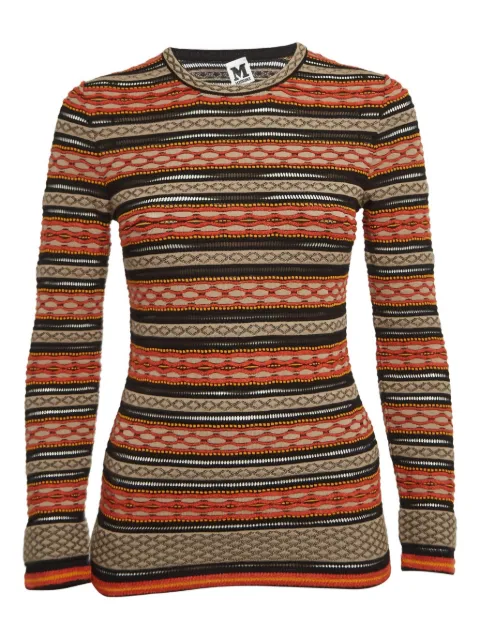 Missoni Pre-Owned striped knit top