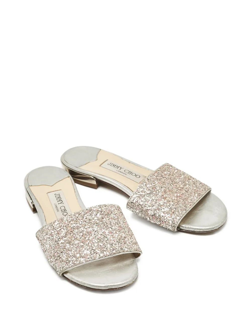Jimmy Choo Pre-Owned shiny leather sandals | Image 2
