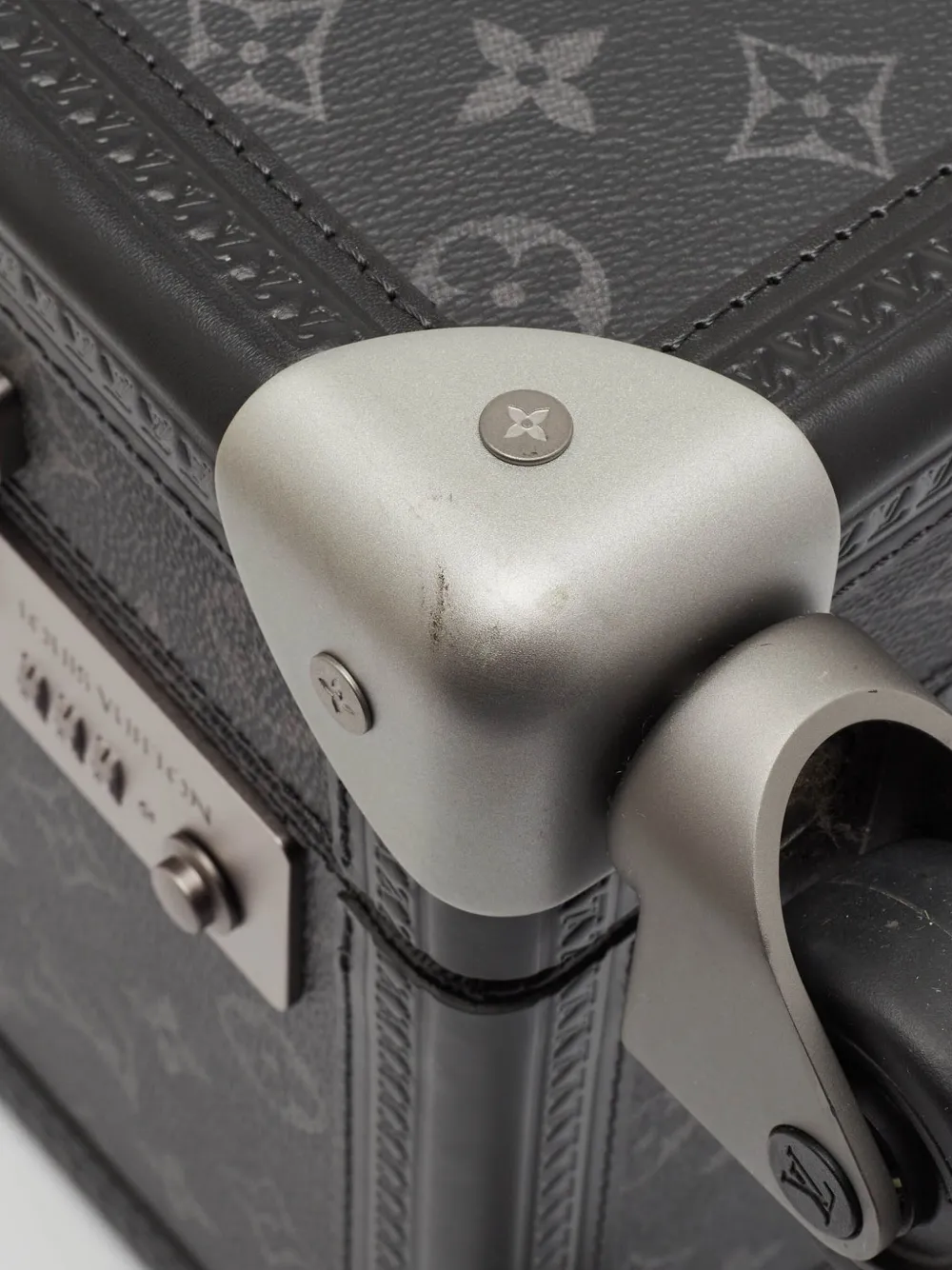 Pre-owned Louis Vuitton Rolling Trunk Trolley