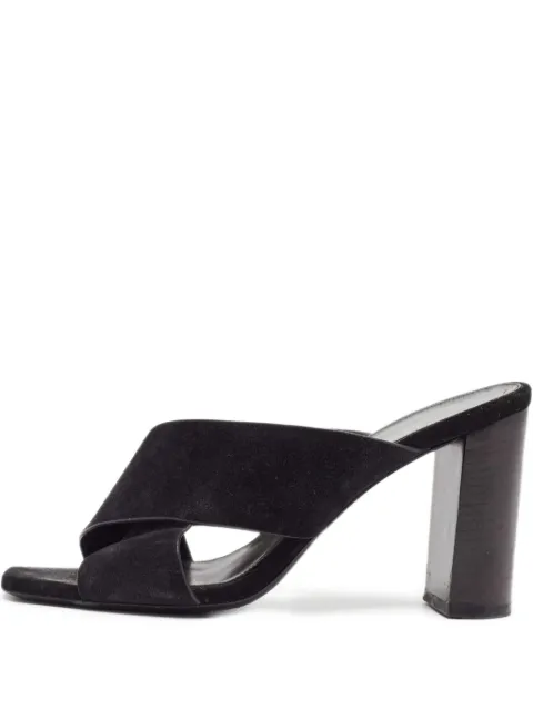 Saint Laurent Pre-Owned 85mm LouLou heeled mules
