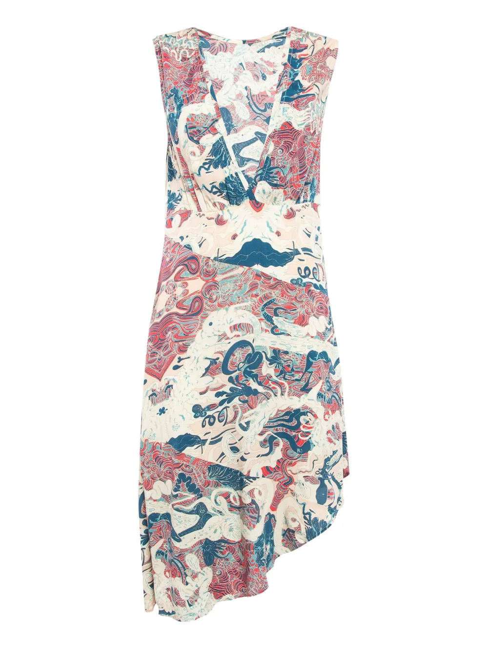 Zadig&Voltaire pre-owned asymmetrical-hem mini dress