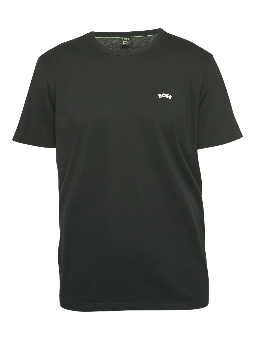 BOSS Pre-Owned logo-embroidered T-shirt | Black | Image 1