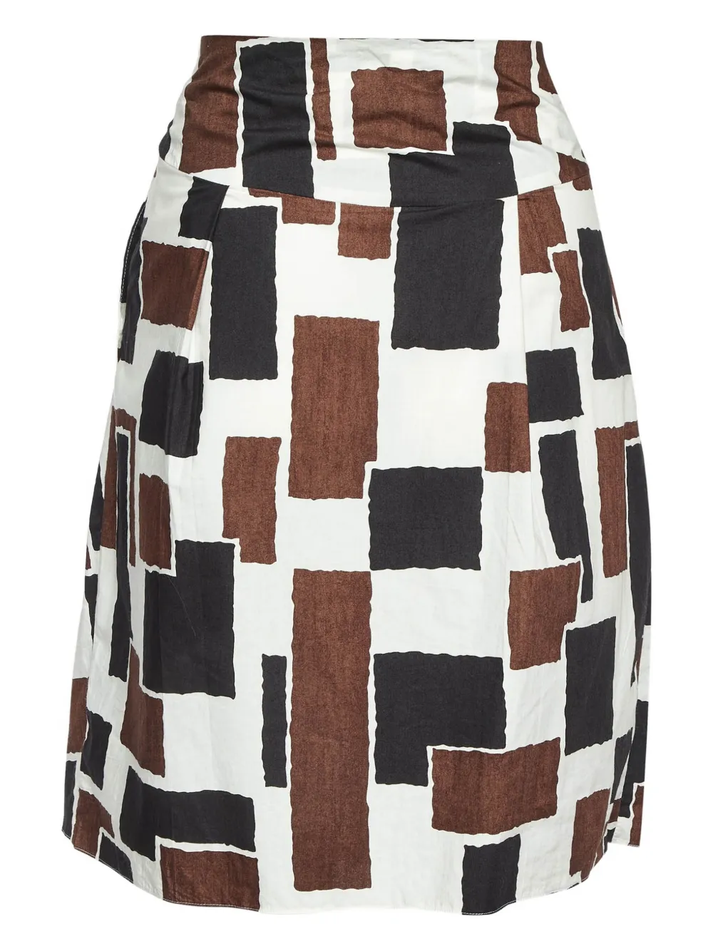 Marni Pre-Owned geometric-print wrap skirt | Image 2