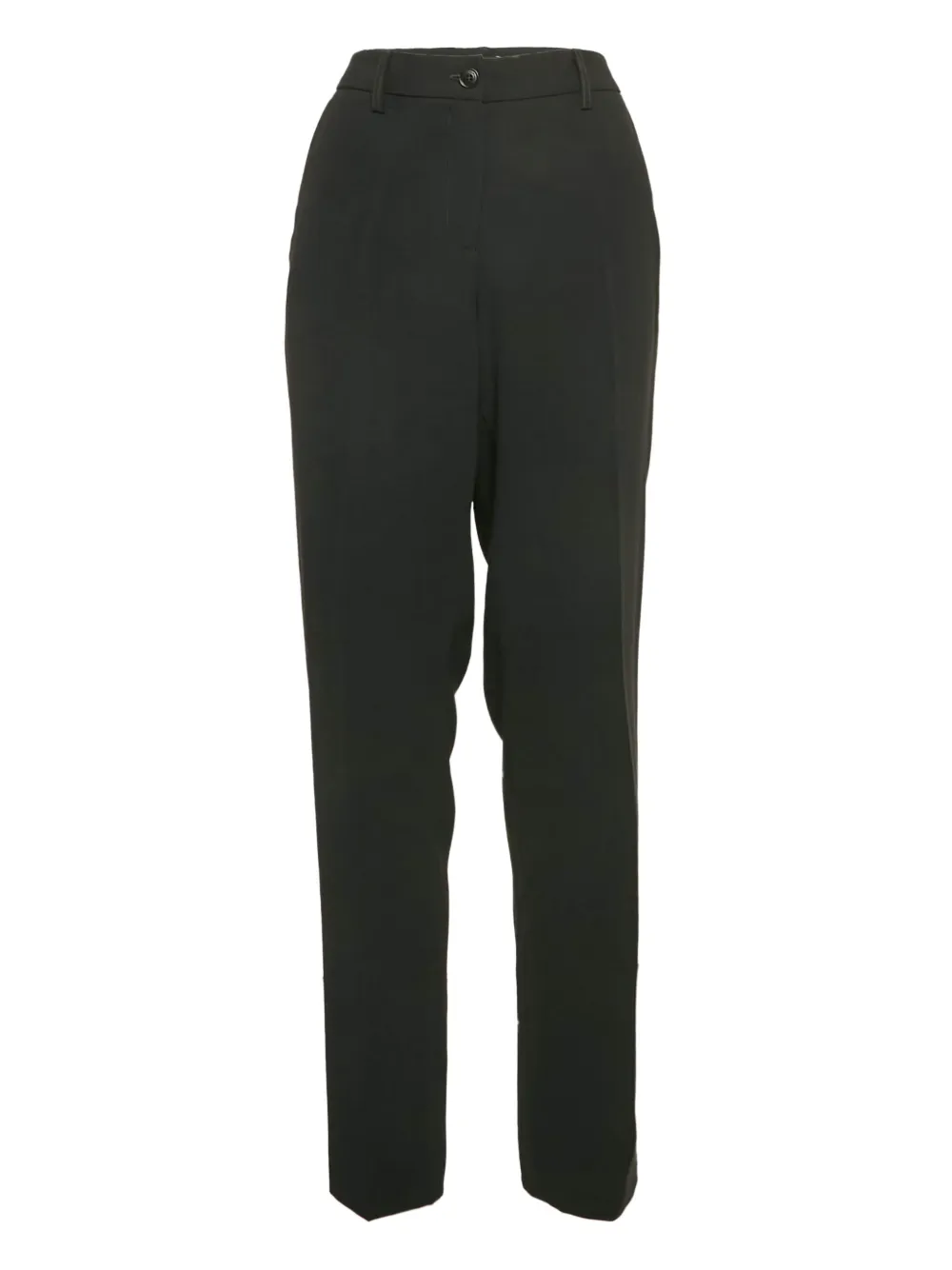 Emporio Armani Pre-Owned twill trousers | Black | Image 1