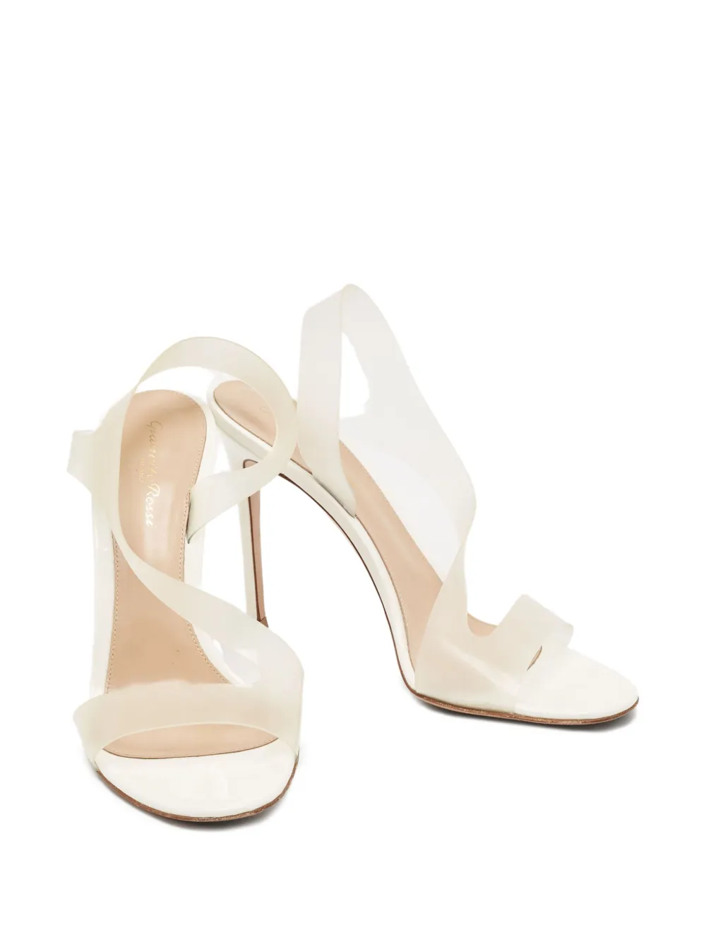 Gianvito Rossi Pre-owned 110 mm Metropolis sandalen - Wit
