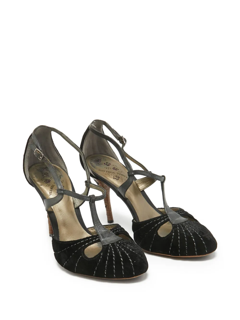 Bottega Veneta Pre-Owned 100mm velvet pumps | Image 2