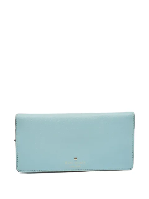 Kate Spade pre-owned leather snap wallet