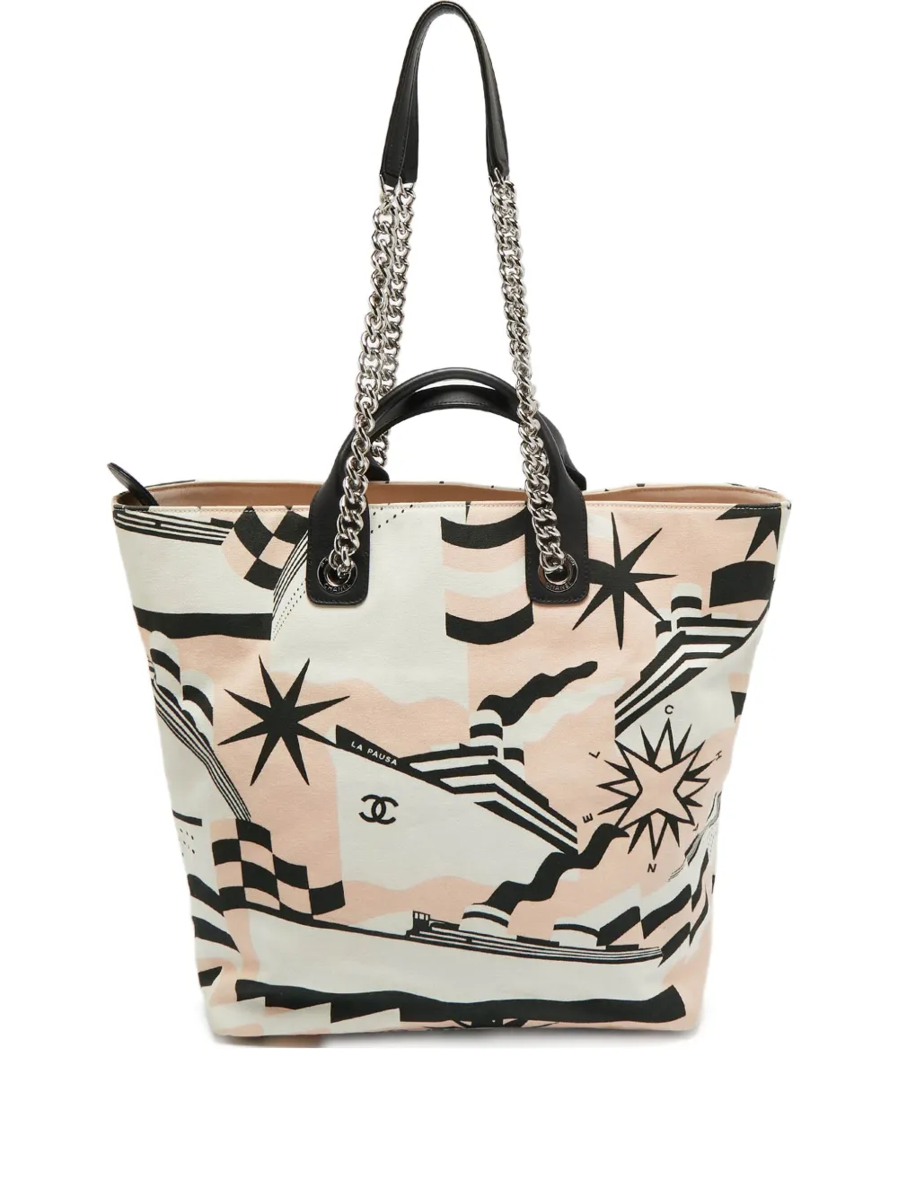 CHANEL Pre-Owned La Pausa Bay ハンドバッグ - ピンク CHANEL Pre-Owned La Pausa Bay ハンドバッグ - ピンク
