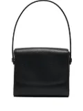 Aigner Vintage pre-owned wave-pattern leather shoulder bag - Black