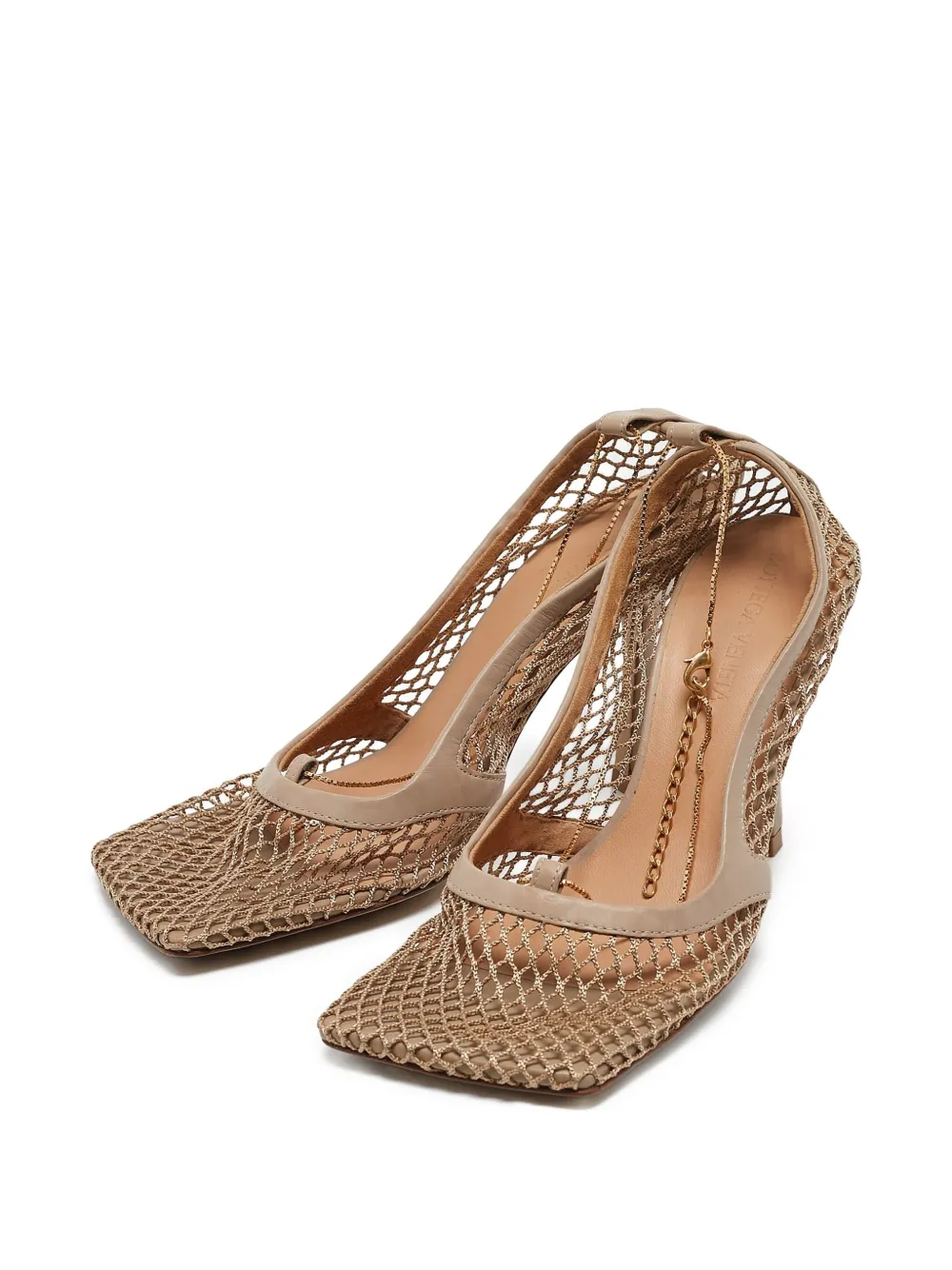 Bottega Veneta Pre-Owned 100mm leather heeled sandals | Image 2