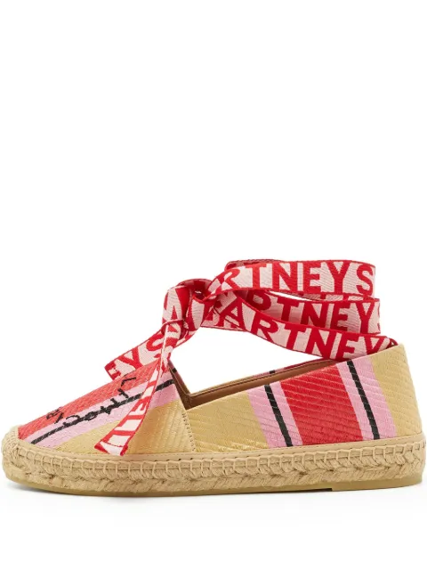 Stella McCartney Pre-Owned printed espadrille flat