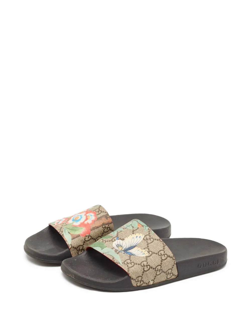 Gucci Pre-Owned Blooms Supreme mules | Image 2