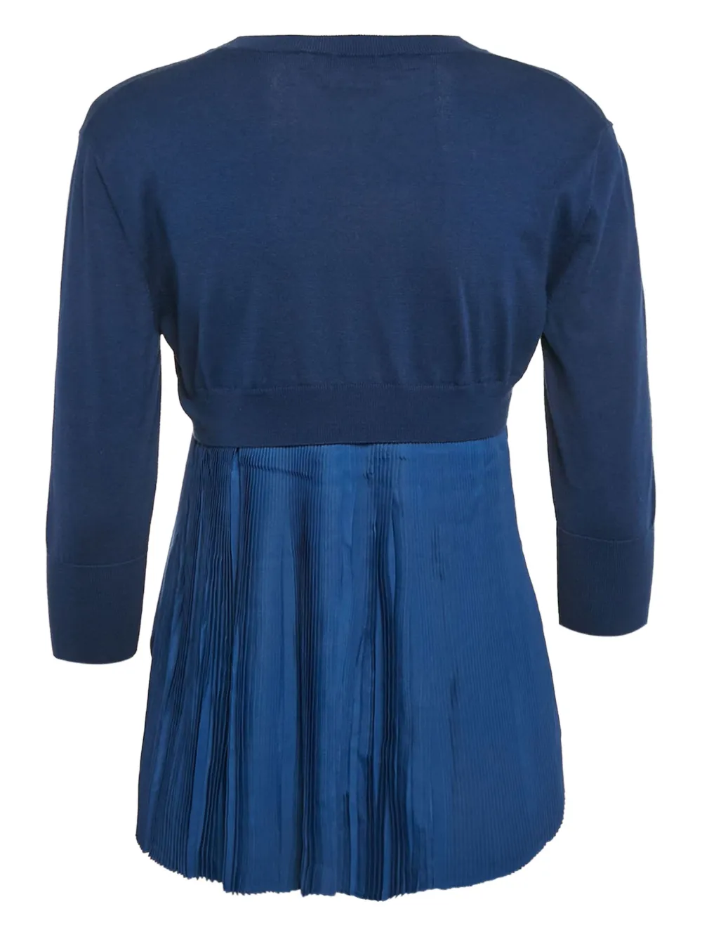 Marni Pre-Owned pleated hem v-neck top | Image 2