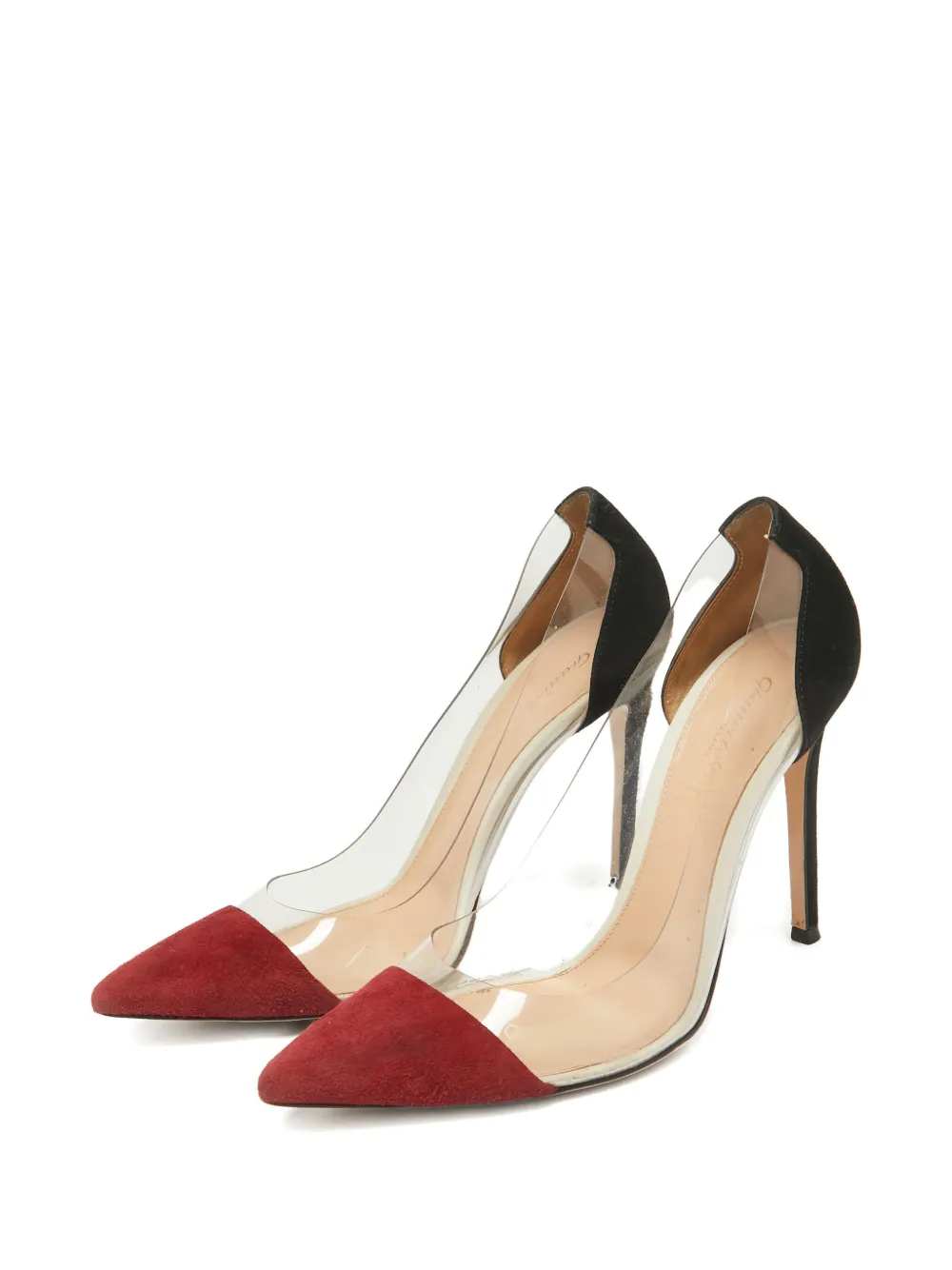 Gianvito Rossi pre-owned 105mm pointed-toe pumps - Wit