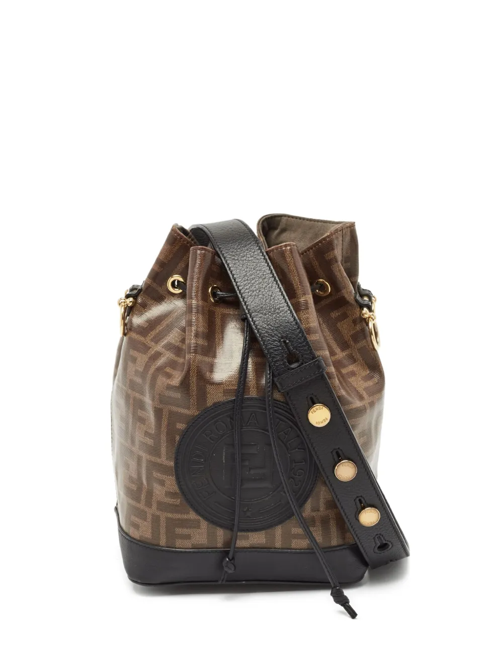 Fendi Pre-Owned Mon Tresor leather bucket bag | Brown | Image 1