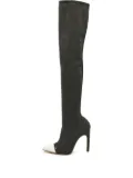 Givenchy Pre-Owned over-the-knee stiletto boots - Black