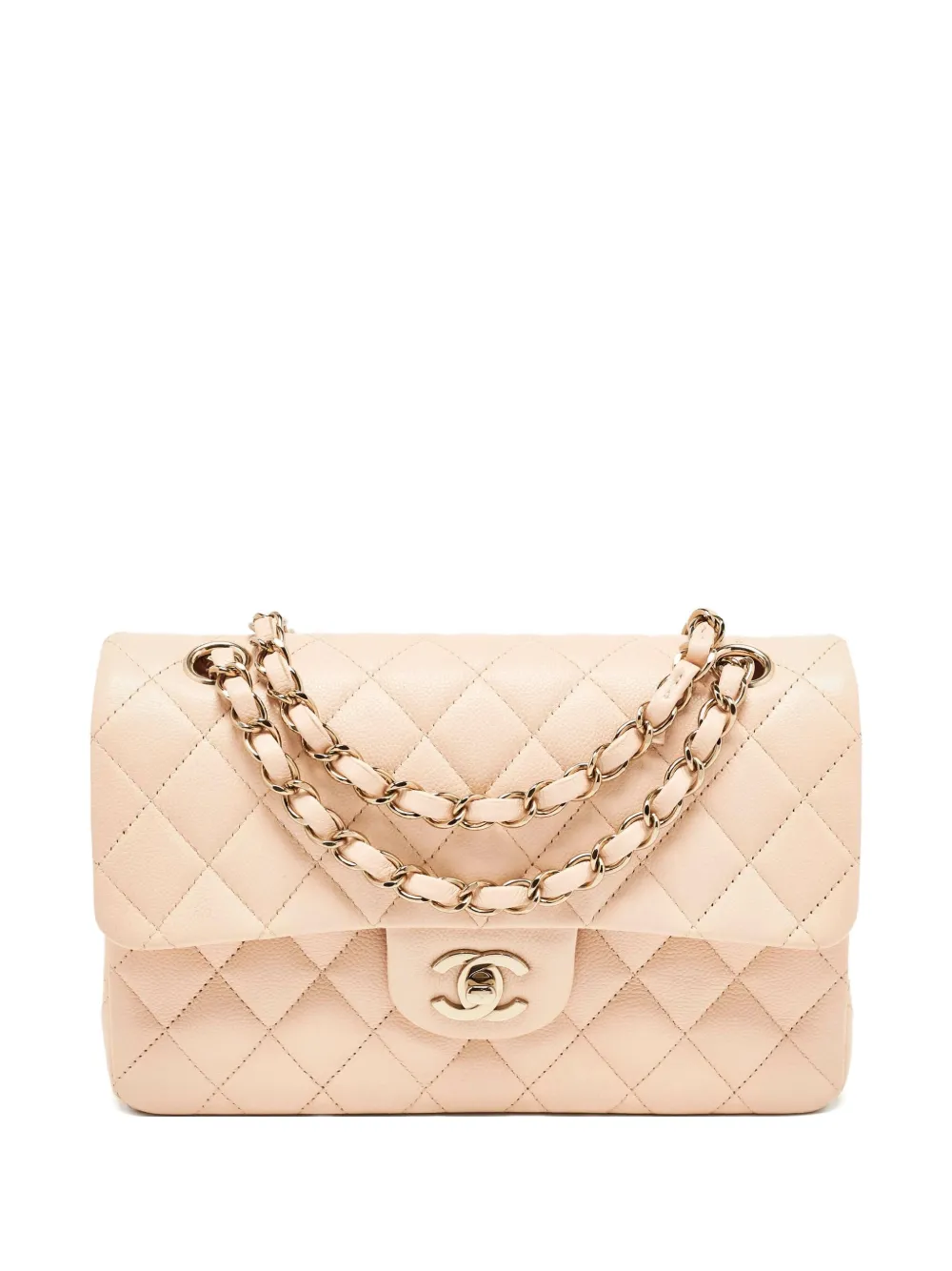 CHANEL Pre-Owned Jumbo Double Flap shoulder bag - ニュートラル CHANEL Pre-Owned Jumbo Double Flap shoulder bag - ニュートラル