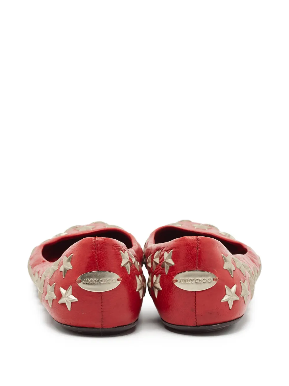 Jimmy Choo Pre-Owned star leather flats | Image 2