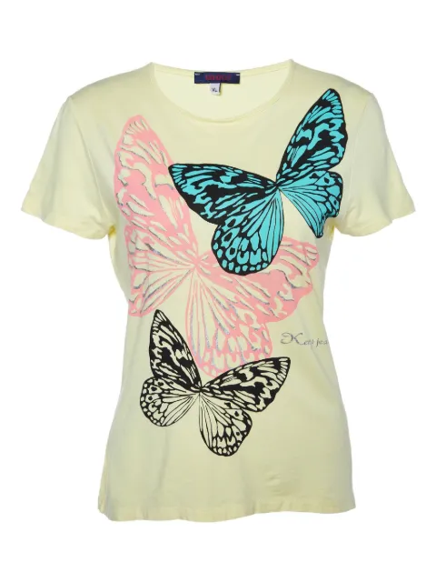 Kenzo Pre-Owned 2024 butterfly-print T-shirt