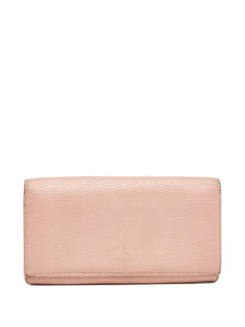 Gucci Pre-Owned 2024 leather wallet