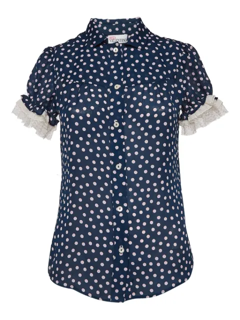 Valentino Pre-Owned polka-dot print shirt 