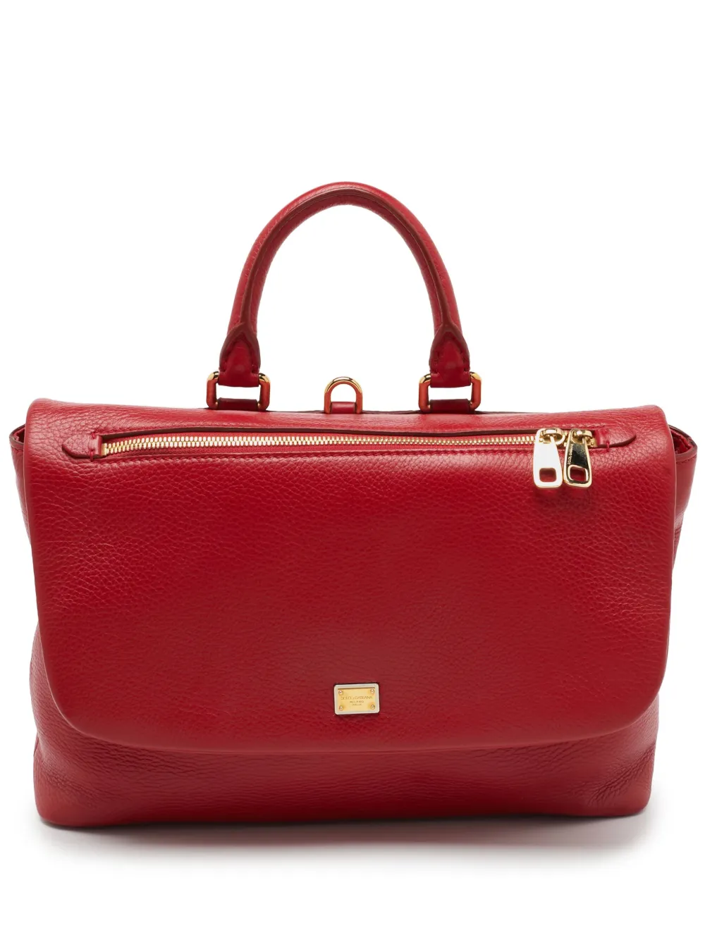 Dolce & Gabbana Pre-Owned leather tote bag - Rosso