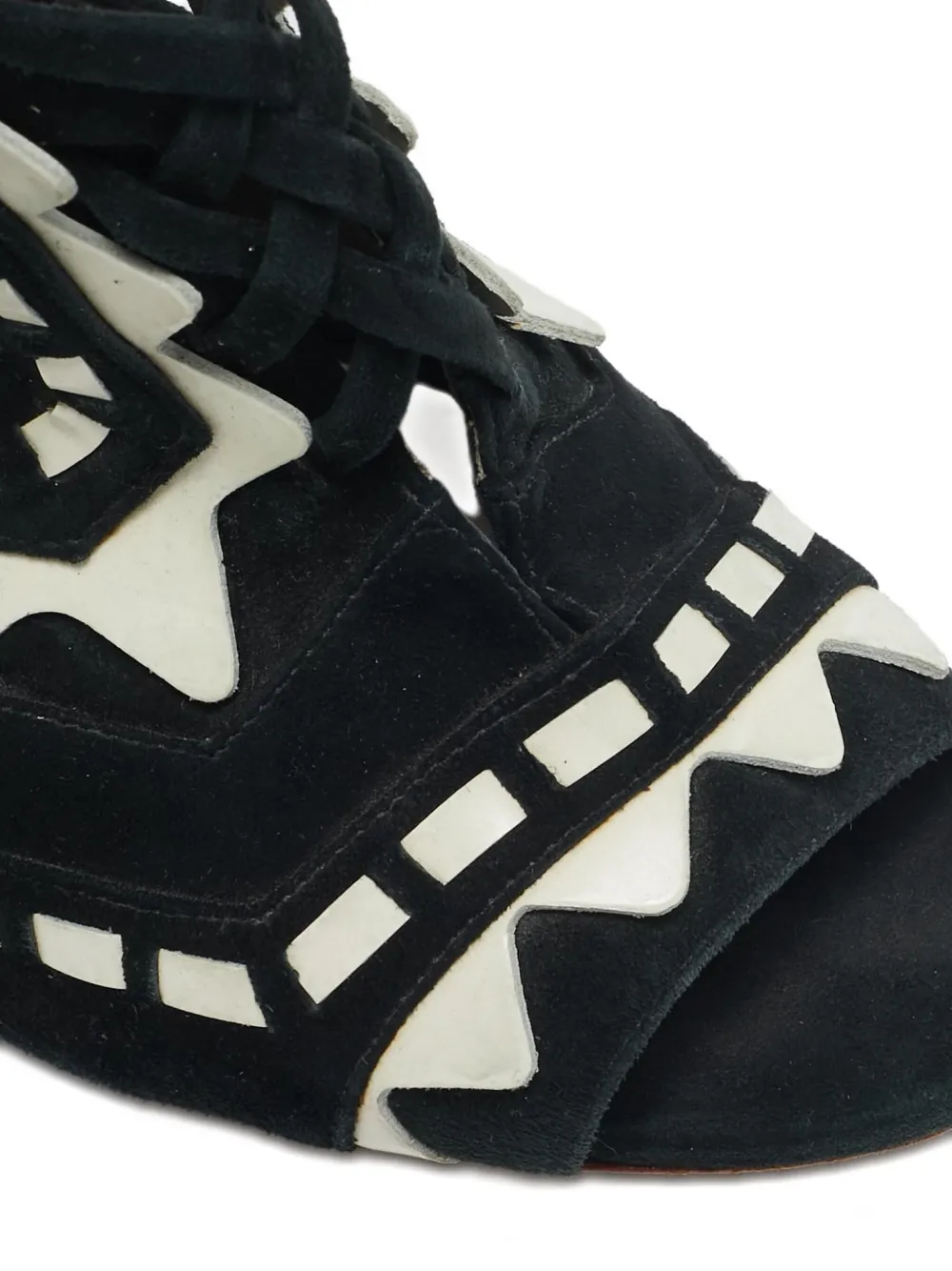 Pre-owned Sophia Webster Cut-out Lace Sandals