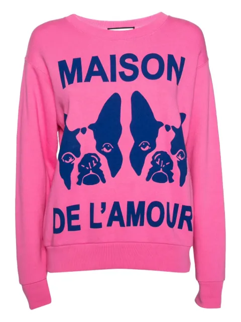 Gucci Pre-Owned Maison de L'Amour sweatshirt