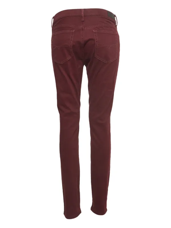 Polo Ralph Lauren Vintage Cotton Trousers Red FARFETCH JO
