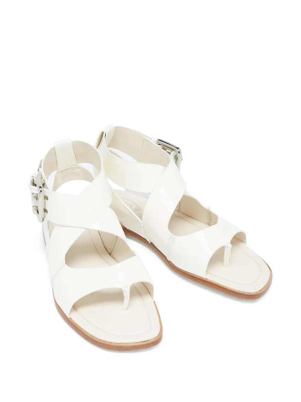 Tod's Vintage buckle-fastening flat sandals | Image 2