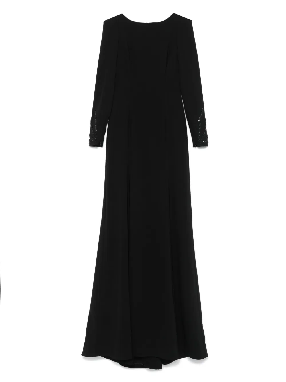 CRISTALLINI robe à ornements en sequins | noir | Image 1